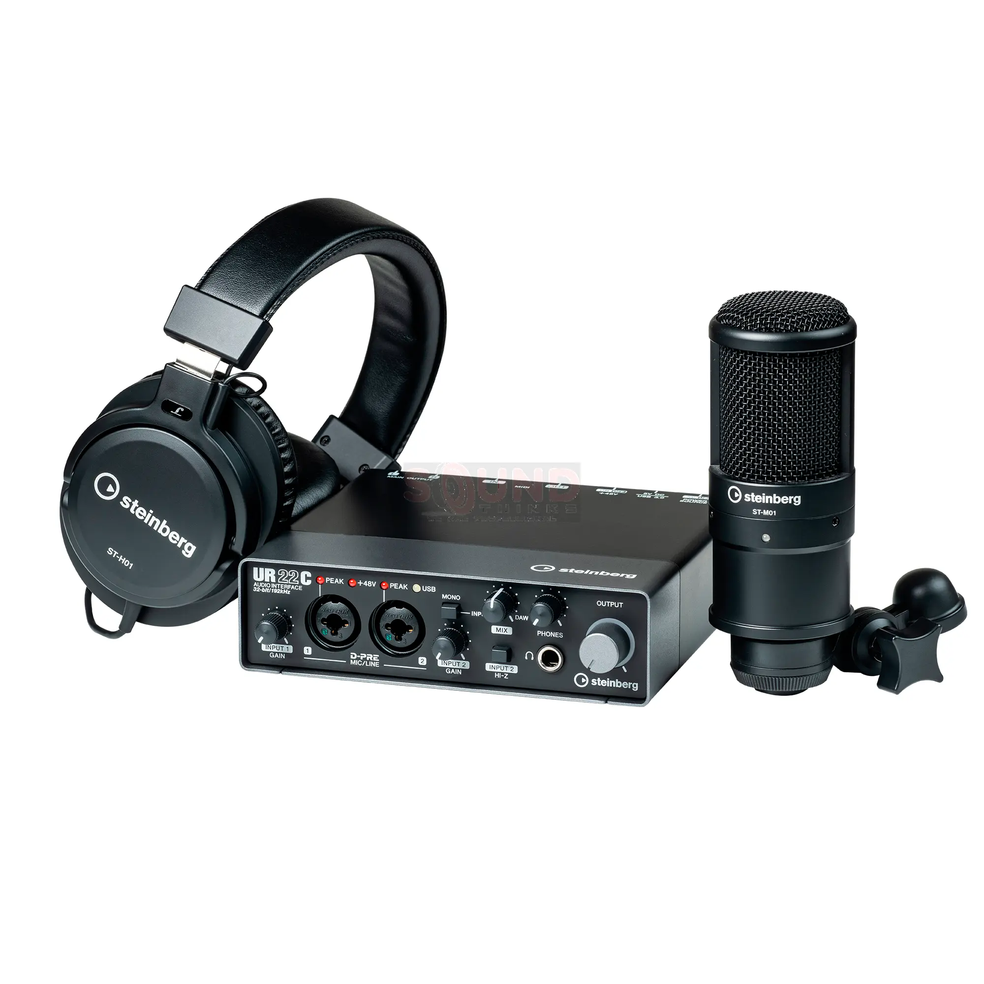 Bộ Thu Âm Steinberg Ur22c Recording Pack 2