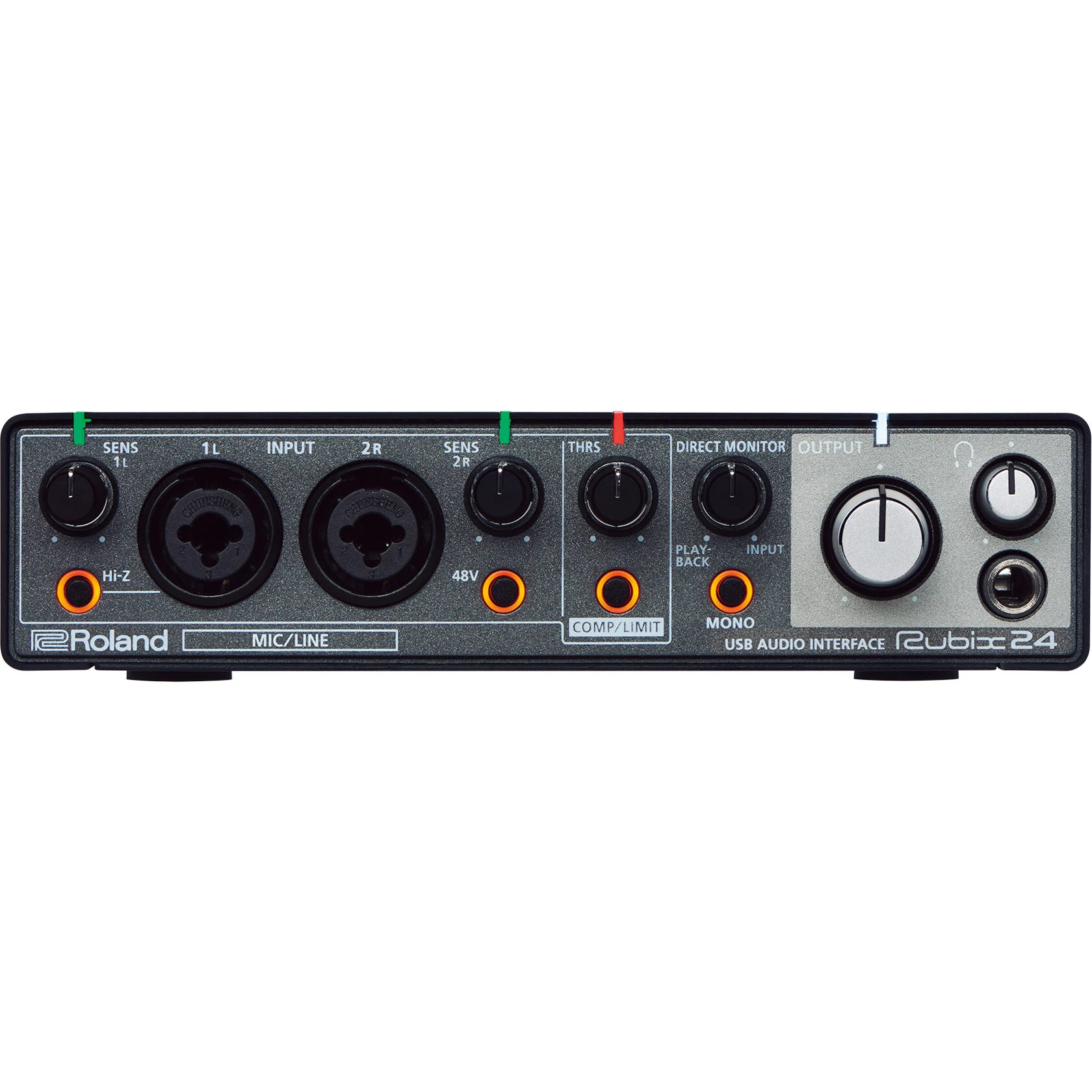 Mặt Trước Của Audio Interface Roland Rubix-24